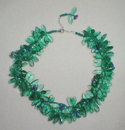 Cornflower Lei by Art de Corps